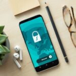 Smartphone with privacy and security lock screen